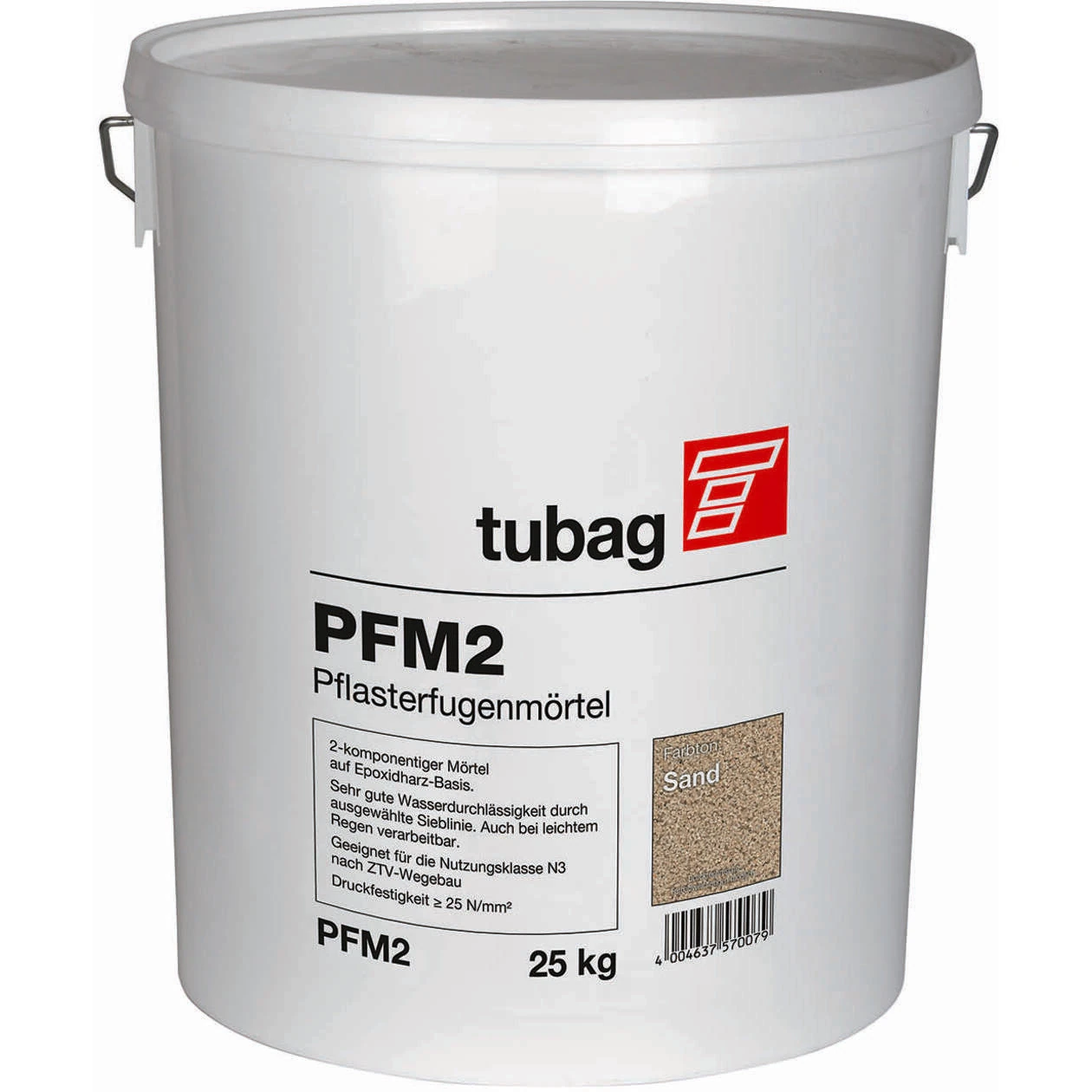 Tubag PFM2 Epoxy 2 comp. Voeg >25 N/mm2, basalt