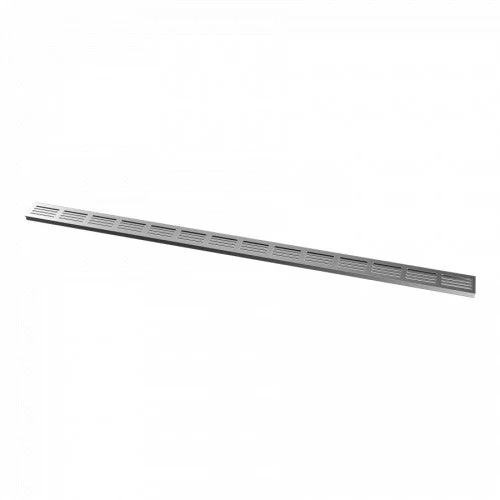 Ultra Drain Silverline Straight Rooster - 1 ds (2 st) Silver 10x120 120x10cm