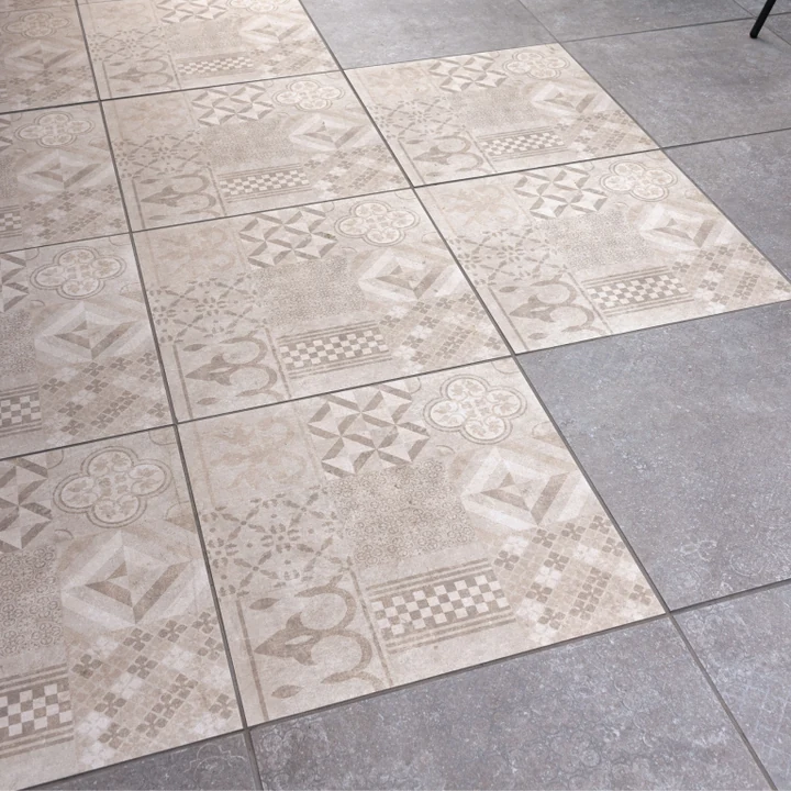 GeoCeramica® Mosaik 60x60x4cm Beige