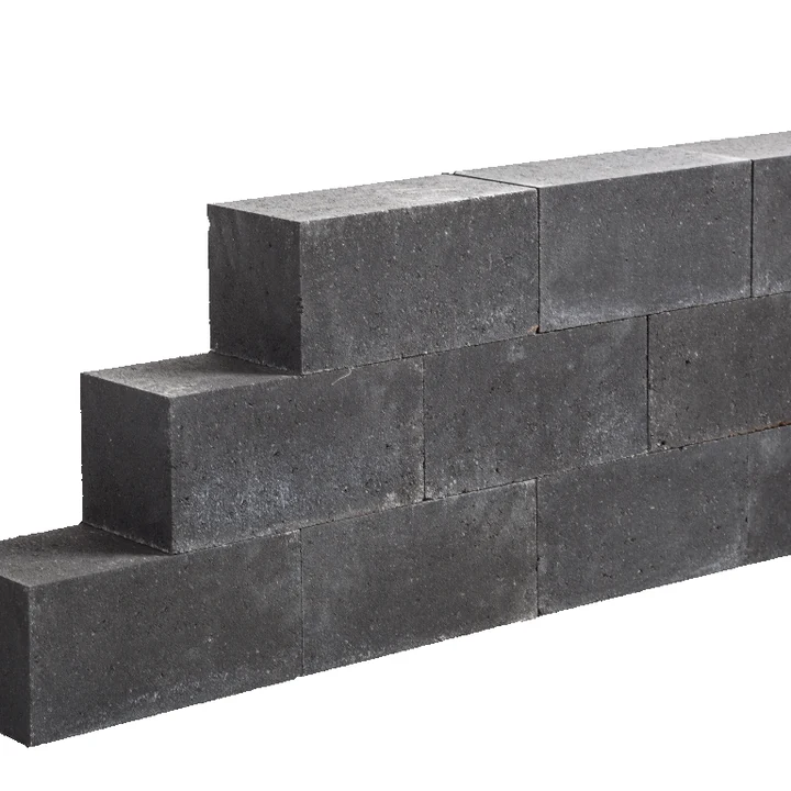 Hf linea block black 15x15x30cm Redsun stapelblok