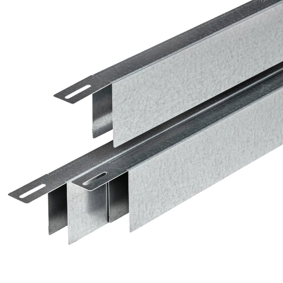 Krimp/Uitzet maskeer U-profiel verzinkt 31,5mm Reest 8.4x3.15x179.5cm