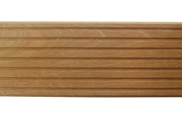 Bangkirai terrasplank glad/grof Premium 2,5x14,5x396cm 14.5x2.5x396cm