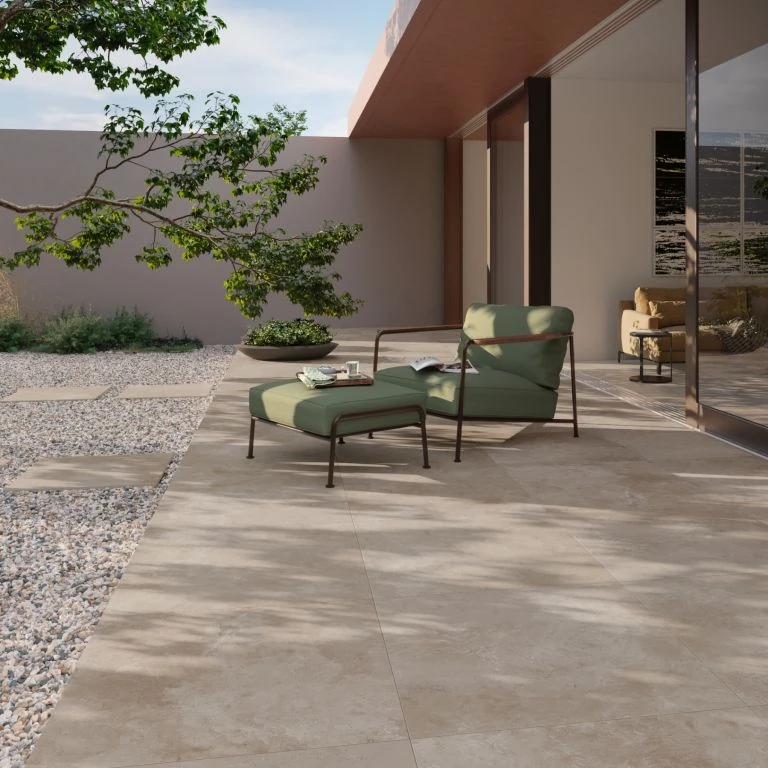 GeoCeramica® Framework Concrete 60x60x4cm Taupe