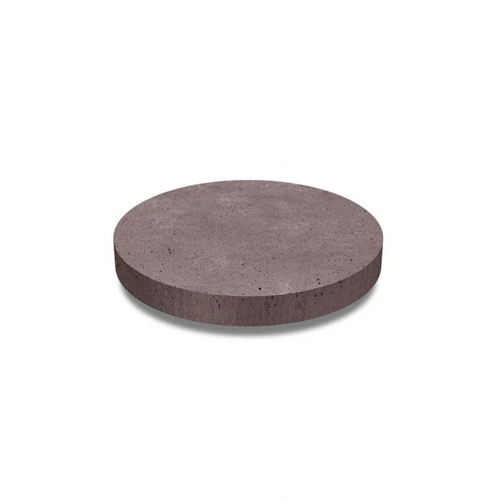 Oud hollandse tegel rond 60x60x7 taupe ArtiStone betontegel