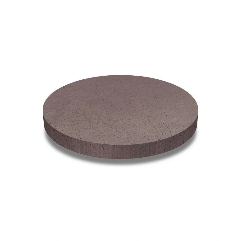 Oud hollandse tegel rond 100x100x7 taupe ArtiStone betontegel