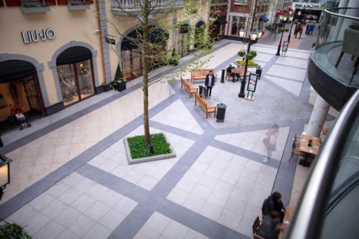 GeoCeramica® Fiordi 40x80x4cm Fumo