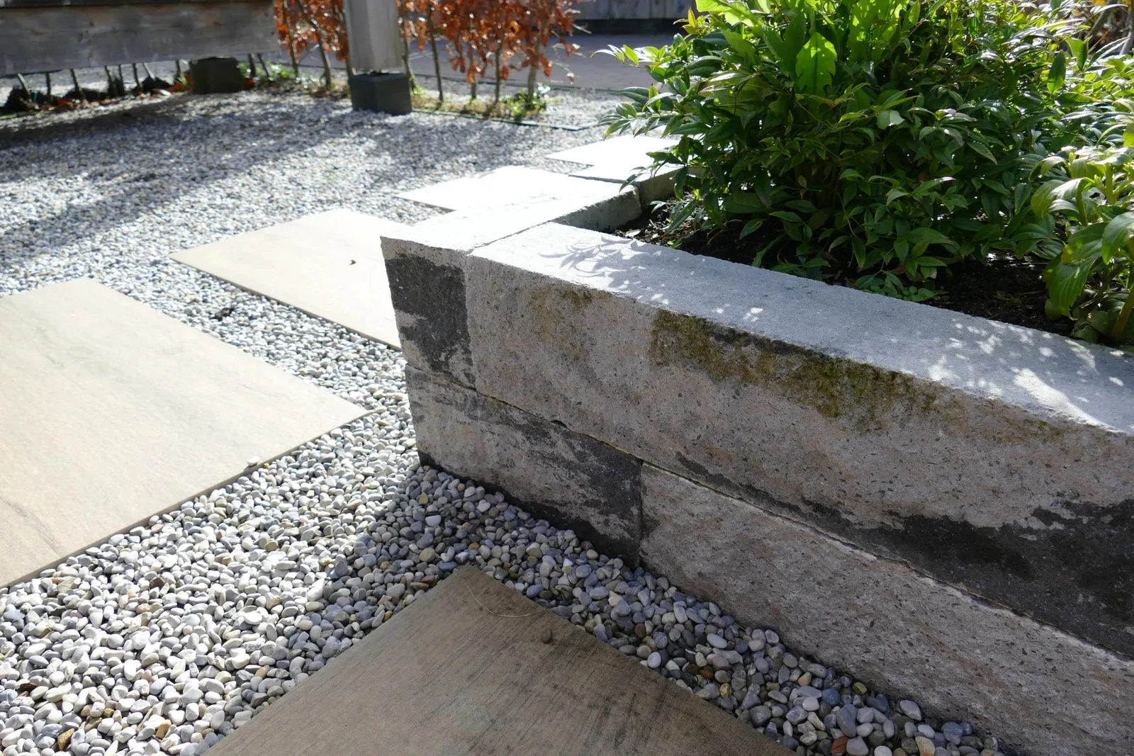 Wallblock SplitZeeuws Bont 60x15x12cm Wit, Zwart