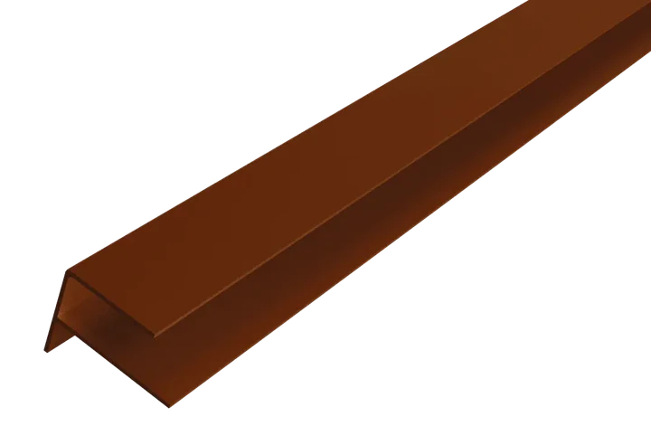 WEO Essential Alu F-profiel 35x45mm 300cm Ipé 3.5x4.5x300cm