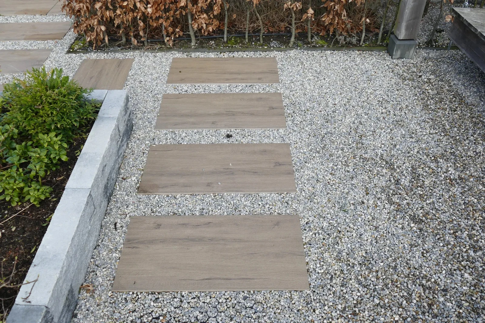 Wallblock SplitZeeuws Bont 60x15x12cm Wit, Zwart