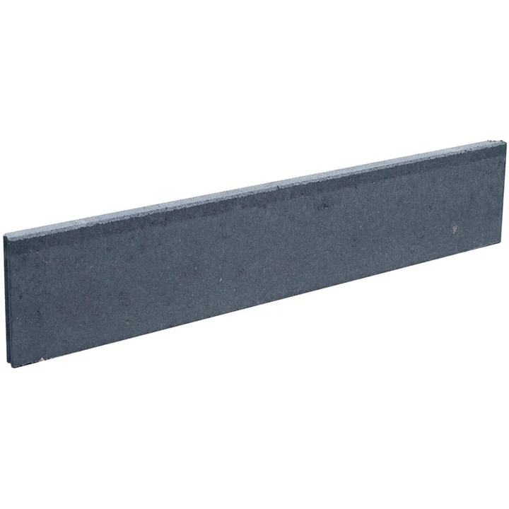 Opsluitband Beton 100x15x5 cm Zwart