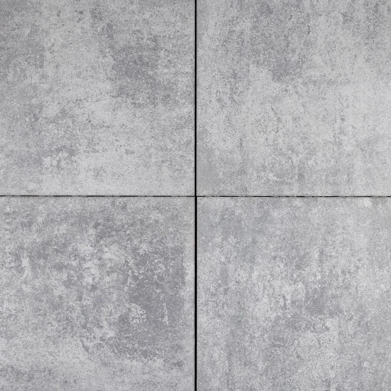 Trippel T 60x60x4 Grijs nuance**