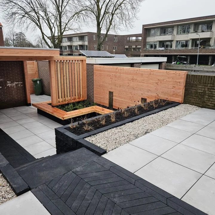 GeoCeramica® Concreet 60x60x4cm Silver
