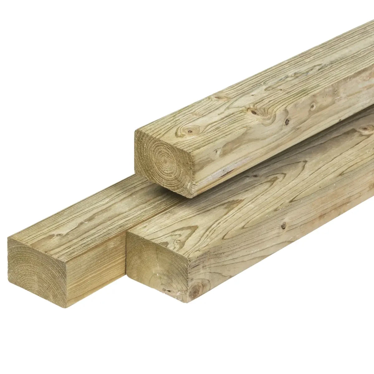 Regel NE-Vuren Groen geimpreg.Gedroogd/Geschaafd 7cm