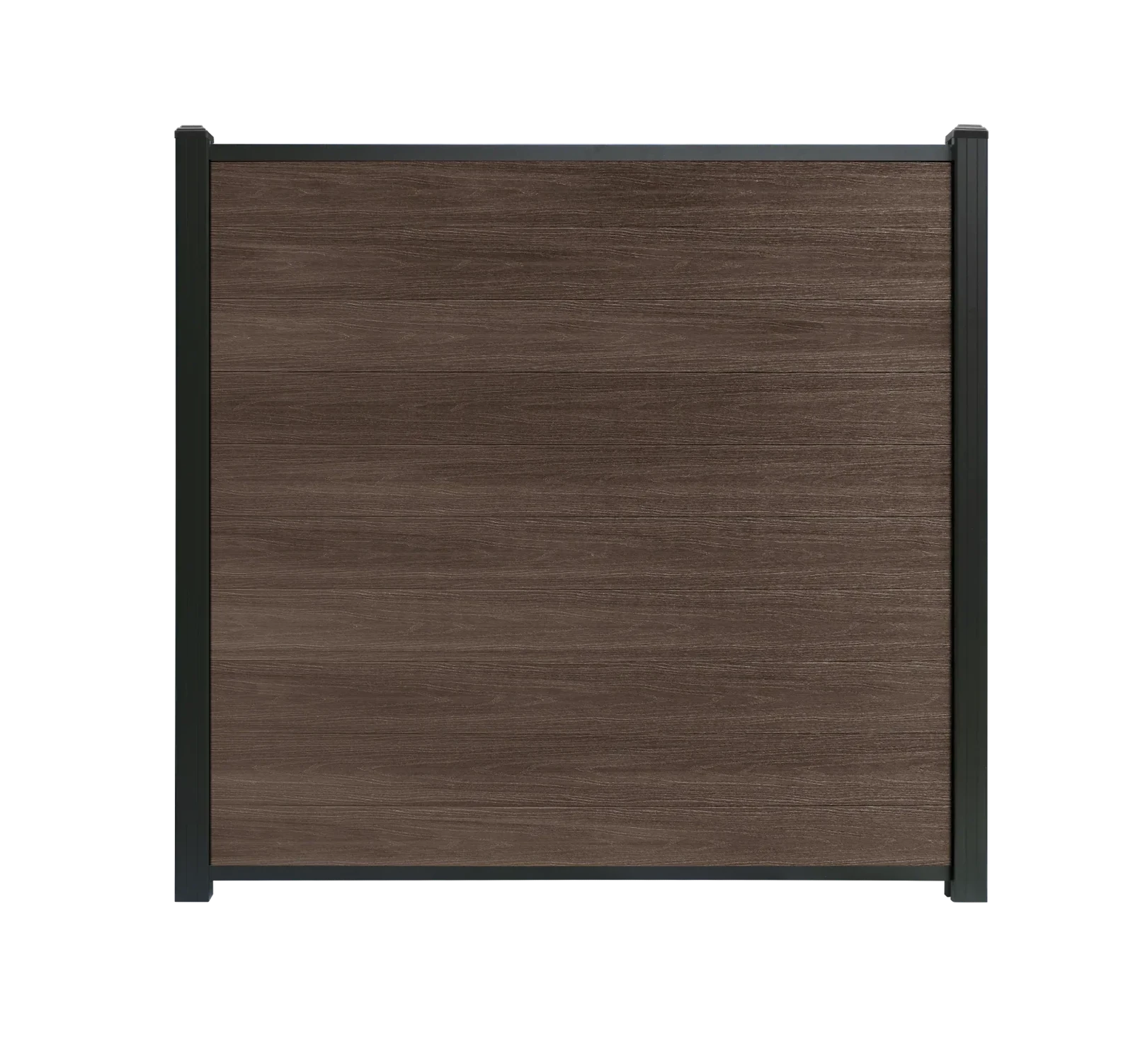 Composiet schutting Walnoot Highlander composiet schuttingen