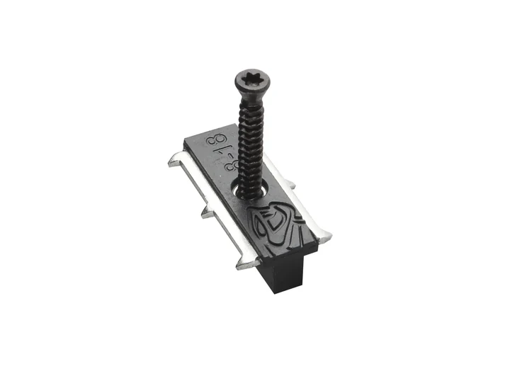 Cobra HYBRID 8-18 WPC bevestigingsclip (90st 0x0xcm Zwart