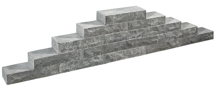 Stapelblokken Graniwall – Grey Rockface