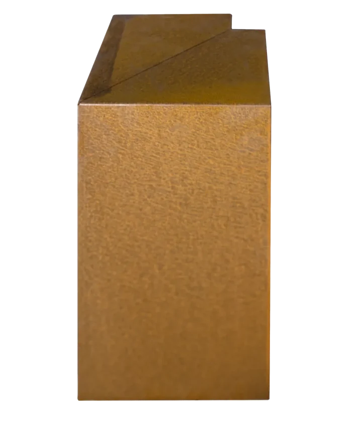 Overzetprofiel Muurblok Hoek Corten 15x45x20cm
