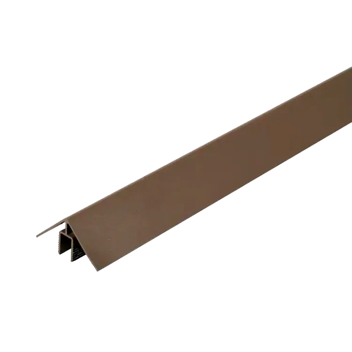 WEO Alu Klikprofiel 50x50mm 300cm Ipé 5x5x300cm