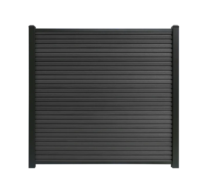 Composiet schutting Rhombus Zwart Highlander composiet schuttingen