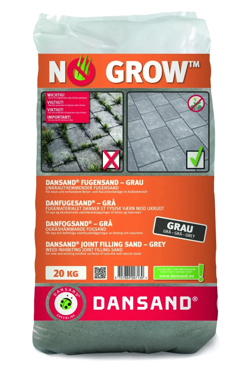 Dansand Onkruidwerend 20kg Voegbreedte 1-5mm