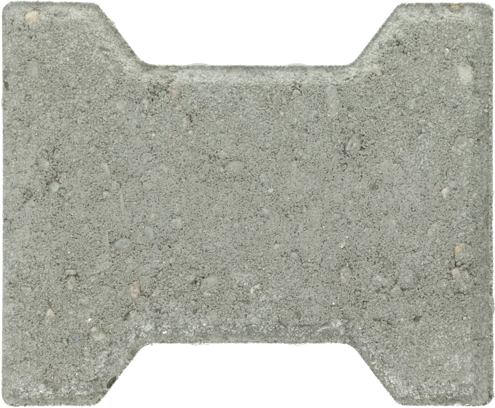Ecotop Base H-verbandsteen 20x16,4/11,7x8 normaal facet grijs KOMO PL2 20x16,4x8cm Grijs