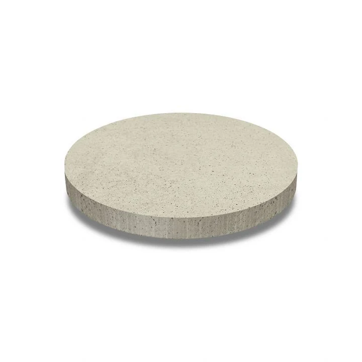 Oud hollandse tegel rond 100x100x7 crème ArtiStone betontegel