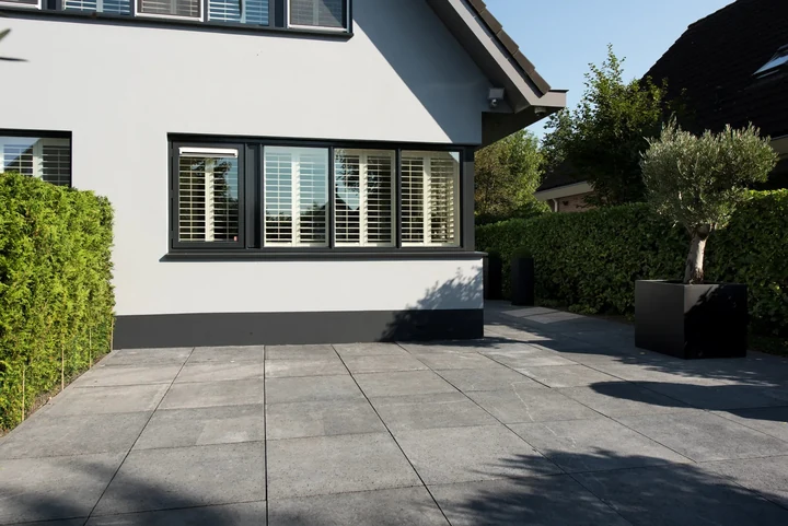 Schellevis Oudhollands Carbon Tegel 100x100x5 100x100x5cm Carbon