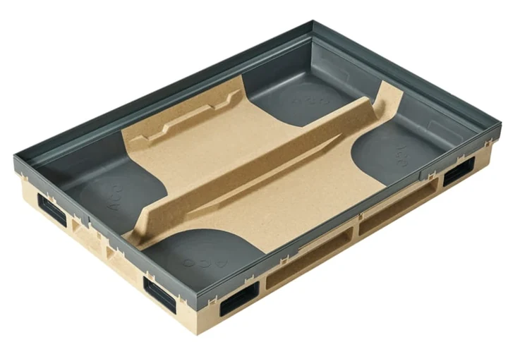 ACO Schoonloperonderbak polymeerbeton 100x50x8cm