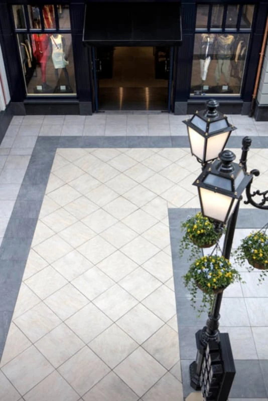 GeoCeramica® Fiordi 40x80x4cm Fumo