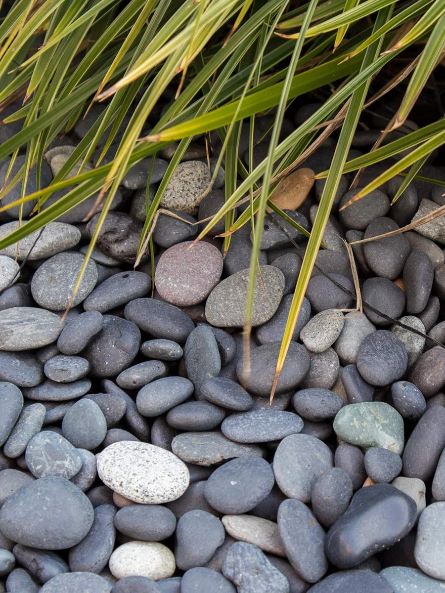 Beach pebbles zwart 16/25mm