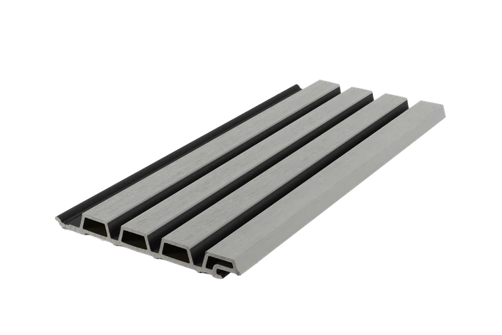 Composiet gevelbekleding Rhombus Grijs/Zwart