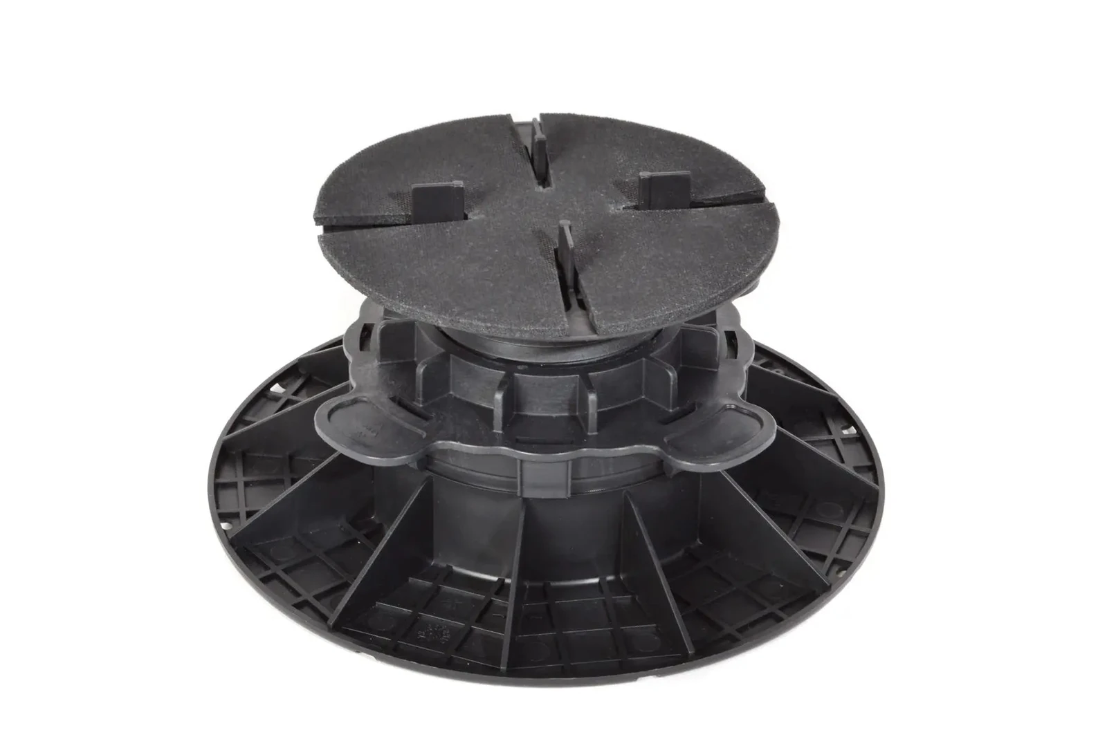 HiLo Fix Vulrubber 3mm zacht (geluiddempend 24x4x25cm Antraciet