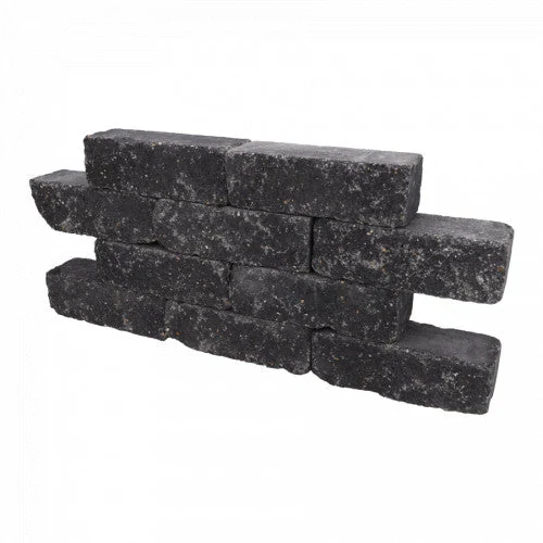 Catrock Getrommeld Zwart 11,5x31x10cm Excluton stapelblok