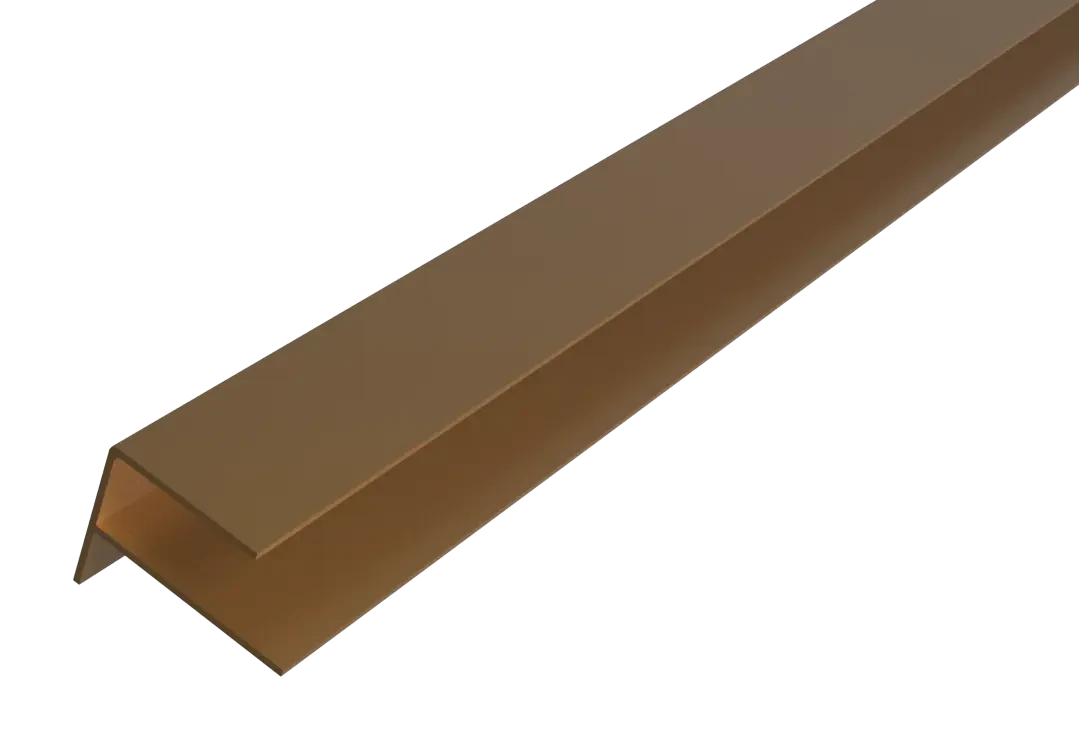 WPC WEO35 Alu F-profiel 65x80mm 300cm Light Grey 6.5x8x300cm Grijs