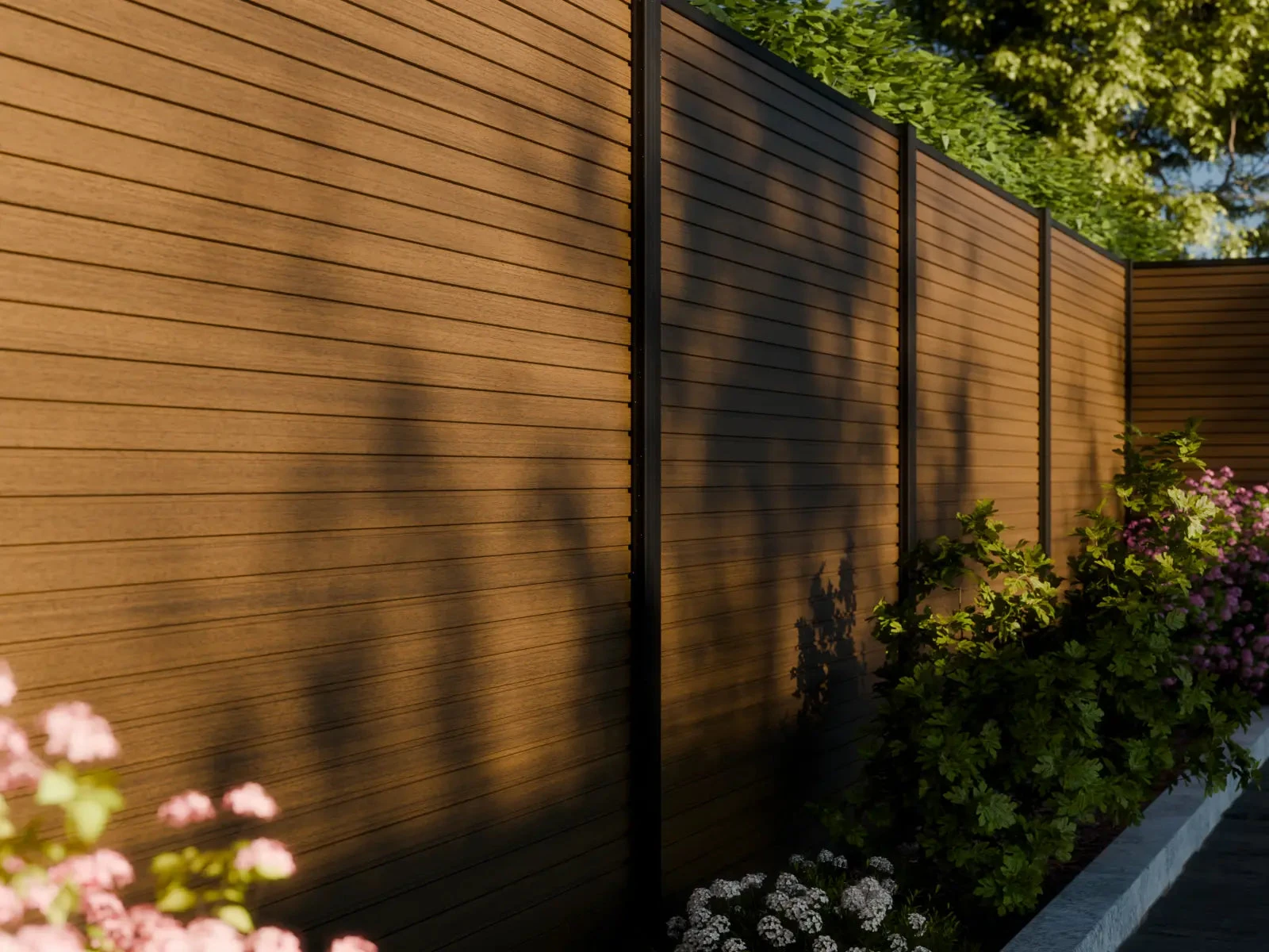 WPC Boston Modern 21x160mm (wb 150mm) 178cm Cedar 16x2.1x178cm Hout