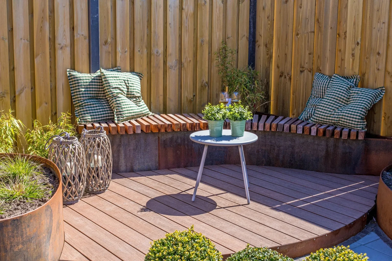 WPC Terrasplank Massief Premium 2,3x13,8x400cm Ipé 13.8x2.3x400cm Bruin