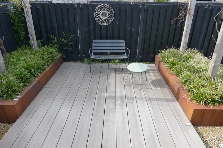 Corten Overzetstuk 12x30x50cm Bruin