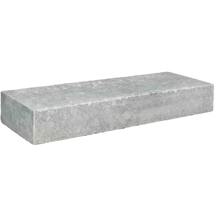 Bloktrede Antique Blue Light 100x35x15 cm