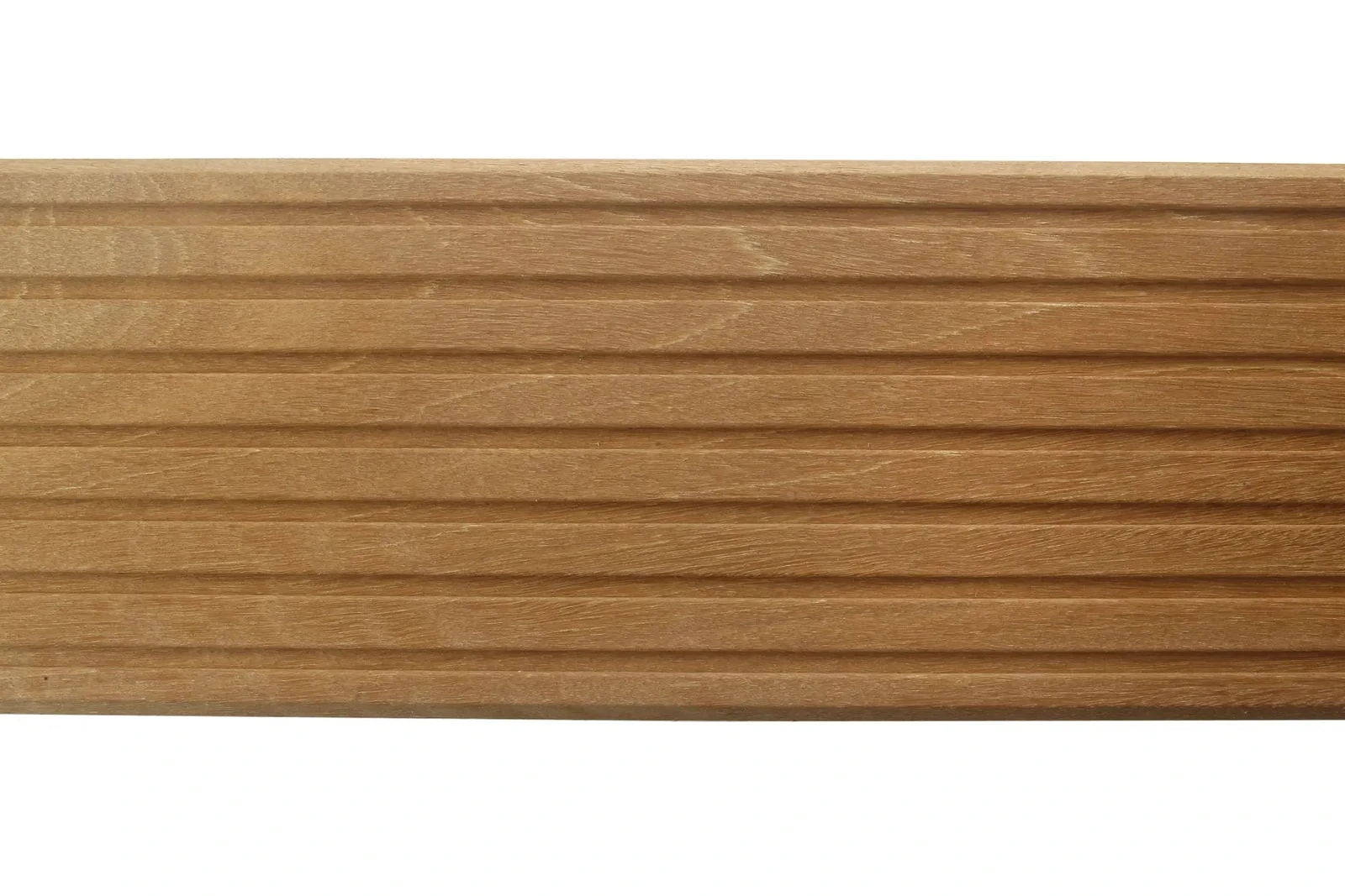 Bangkirai terrasplank glad/grof Basic 2,1x14,5x396cm 14.5x2.1x396cm Hout