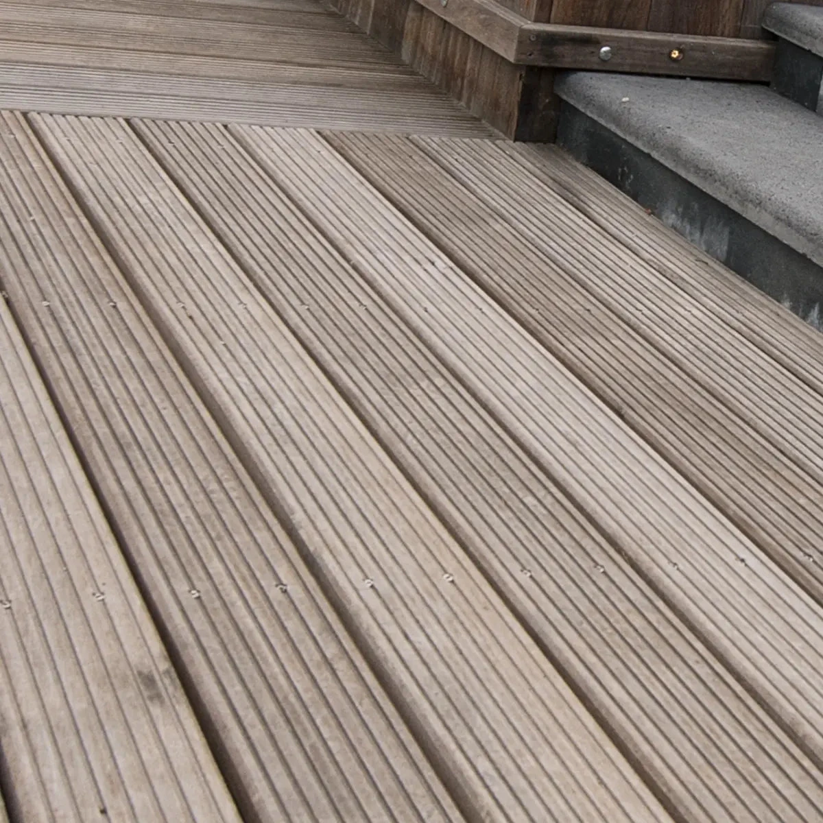 Bangkirai terrasplank glad/grof Basic 2,1x14,5x396cm 14.5x2.1x396cm Hout
