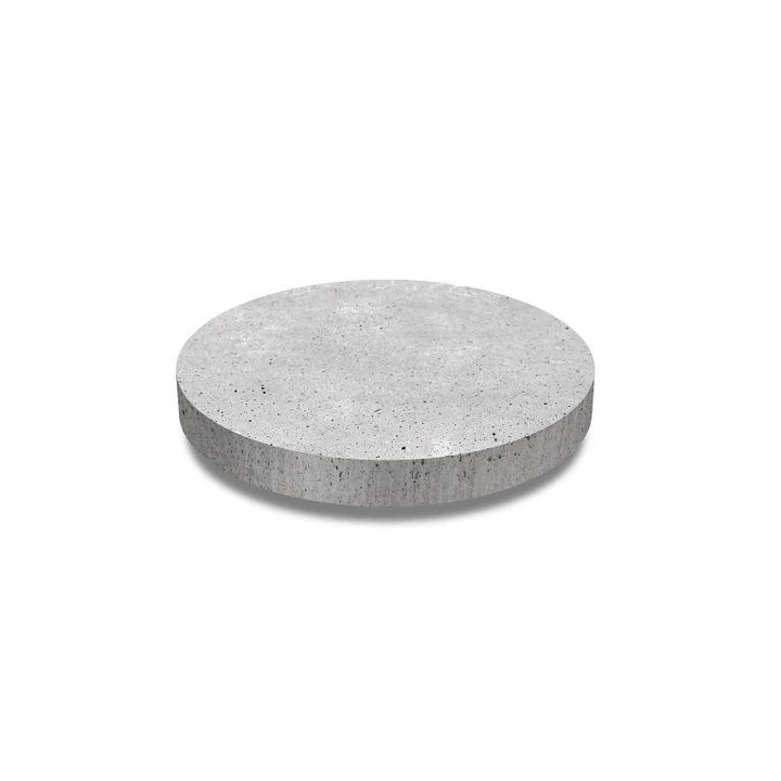 Oud hollandse tegel rond 60x60x7 grijs ArtiStone betontegel