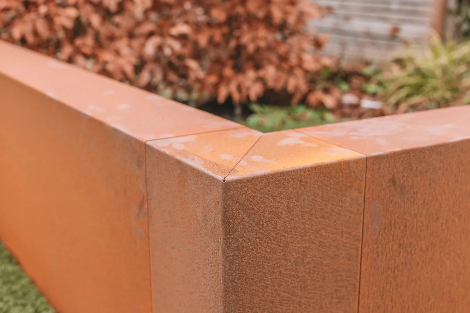 Corten Overzetstuk 12x45x100cm Bruin