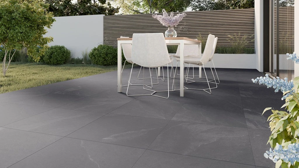 Keramische tegel pavia antracite due 40x80x2cm