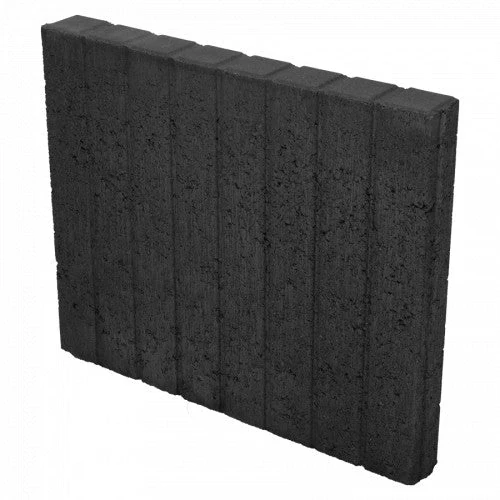 Mini Quadrobandpalissade Zwart 25x6 25x6cm