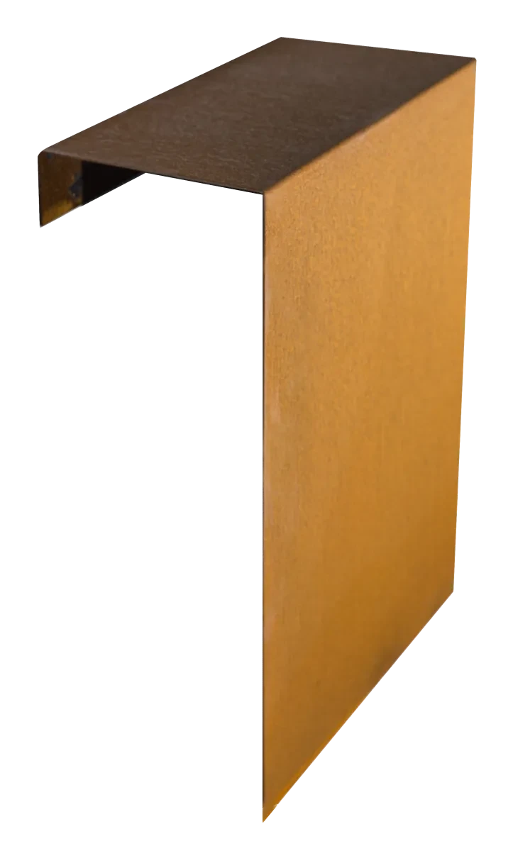 Corten Overzetstuk 12x45x50cm