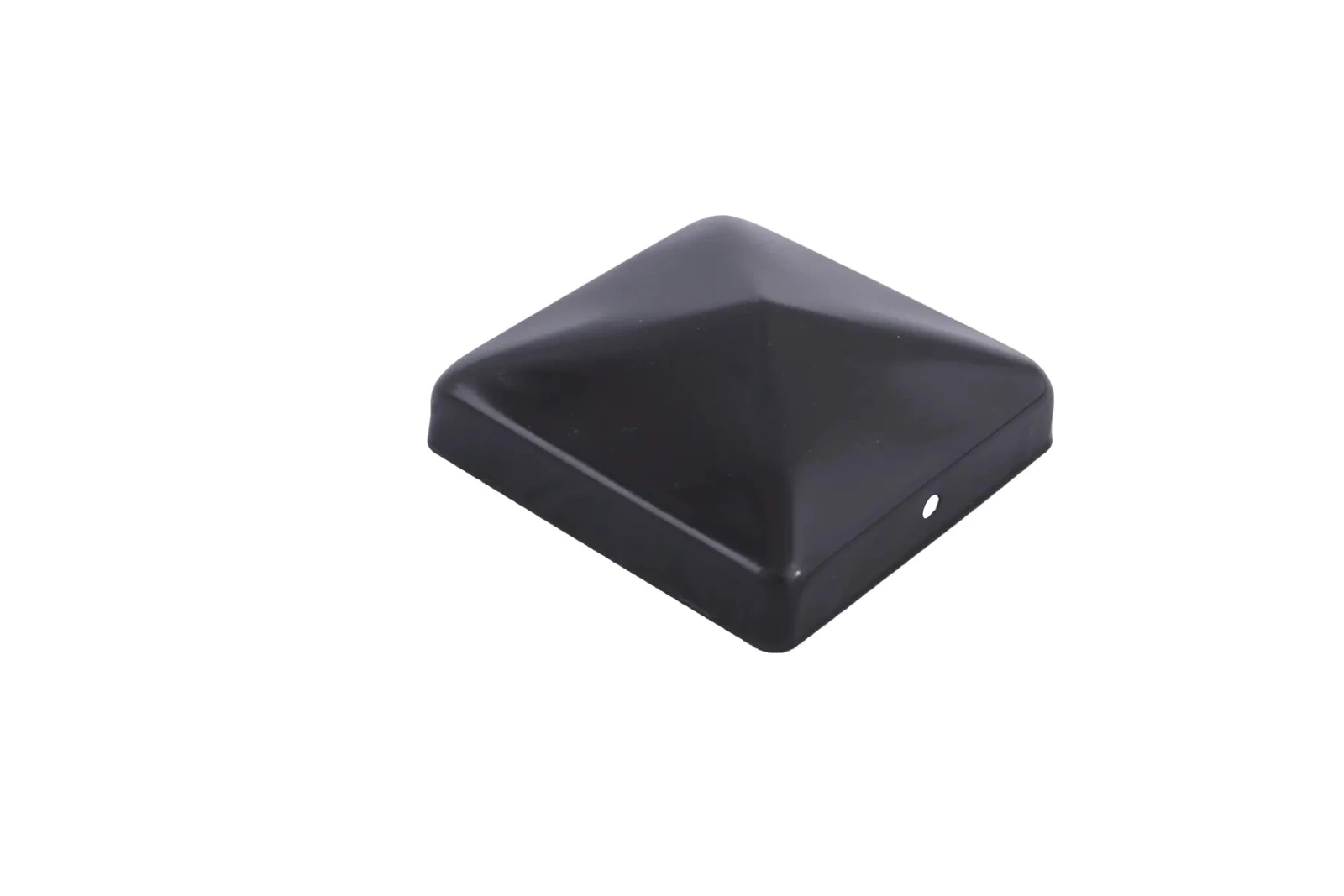 Paalornament piramide zwart