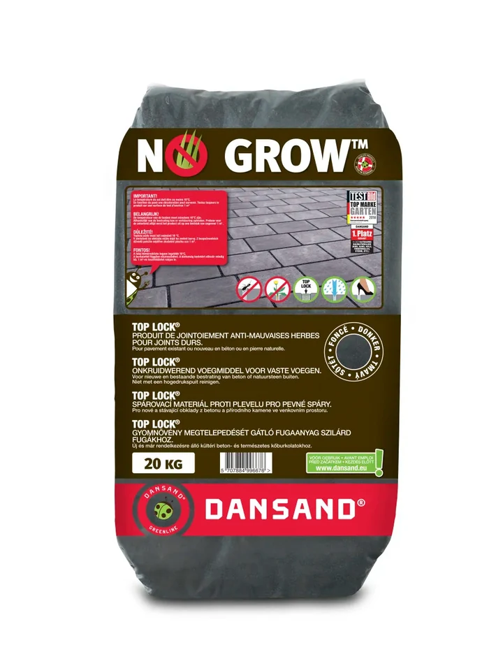 Dansand Top Lock Dark 20kg
Voegbreedte 3-10mm