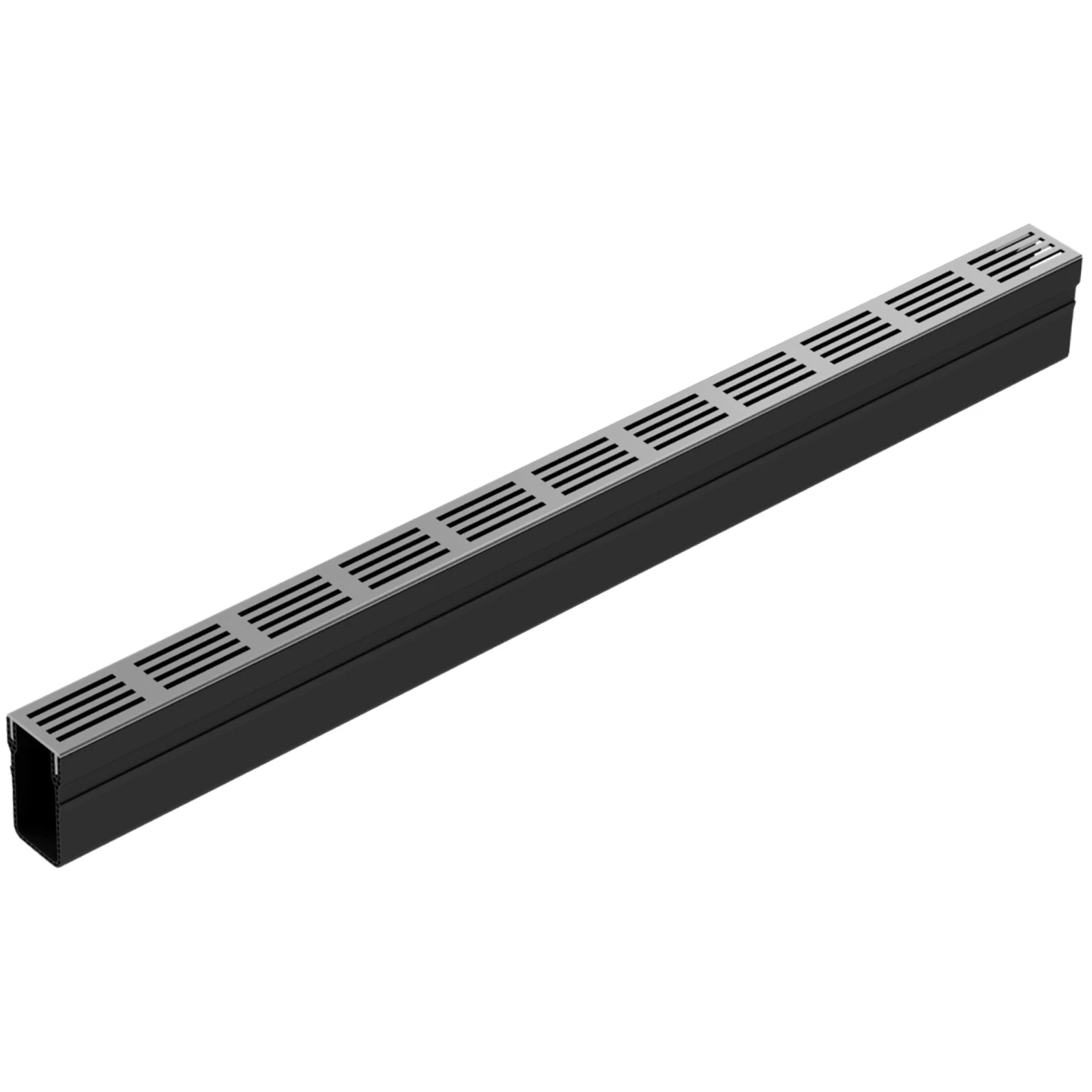 ACO Slim-Line hoekst.incl.RVS rooster (bron: bestratingsmarkt)