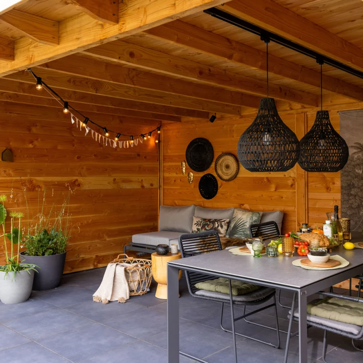 GeoCeramica® Flow 60x60x4cm Black