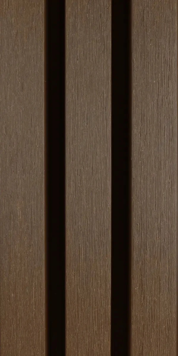WPC WEO35 Gardenwall 33x170mm (wb 140mm) 290cm Teak 17x3.3x290cm Hout